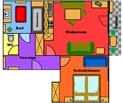 Skizze Appartement Bachblick bachblick skizze small