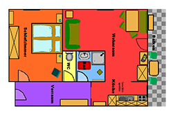 Skizze Appartement Tennengebirge tennengebirge skizze small