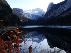 Gosausee mit Dachstein Gletscher Gosausee